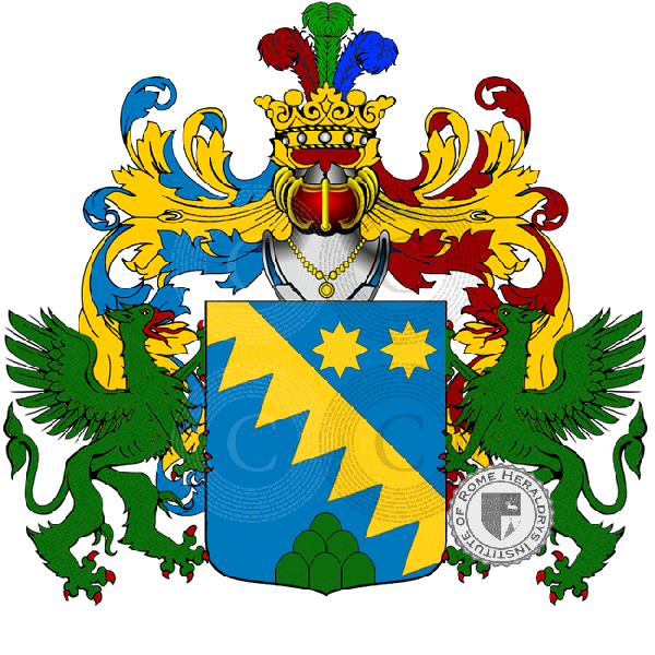 Coat of arms of family bussotti