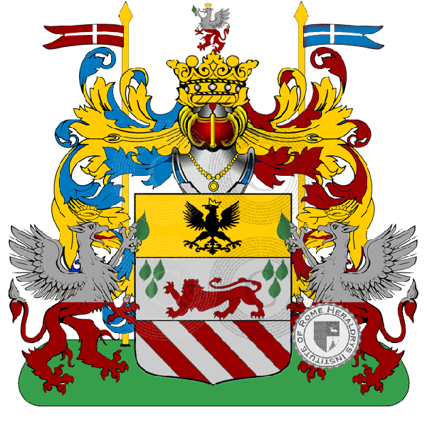 Coat of arms of family rusca