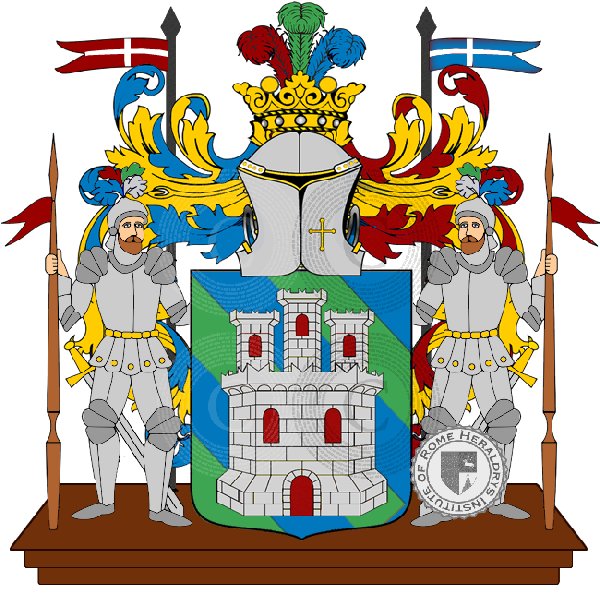Coat of arms of family marchioro