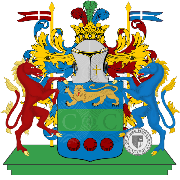 Coat of arms of family cenderelli