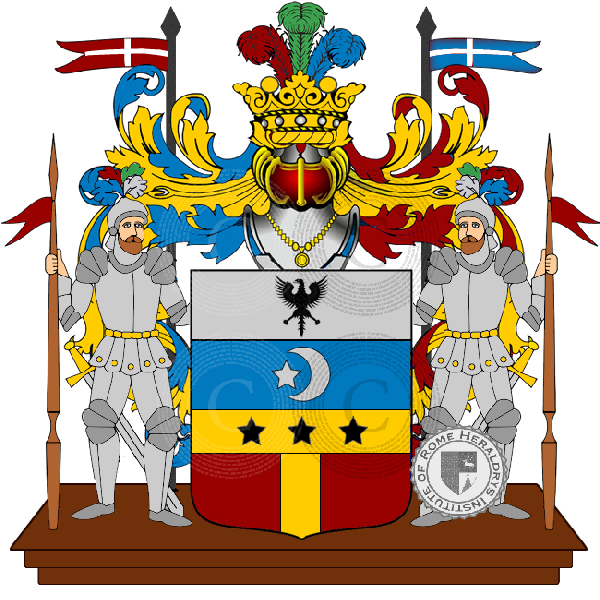 Wappen der Familie Bulgarini