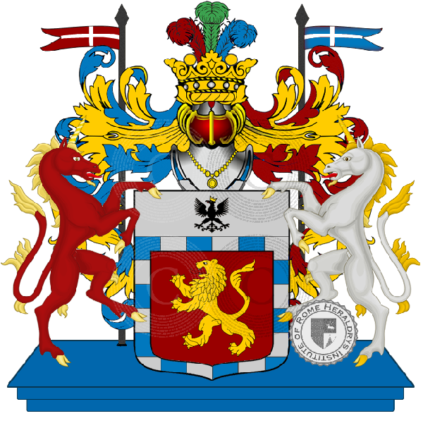 Coat of arms of family stoppani