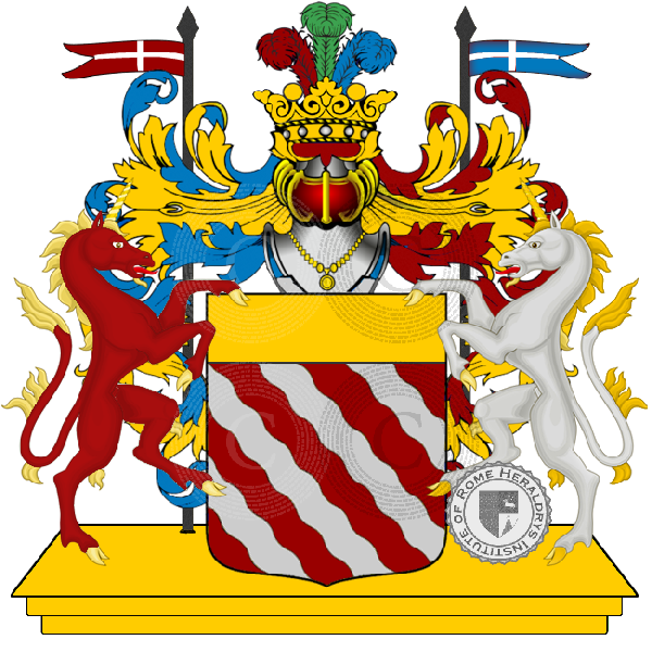 Coat of arms of family pagani