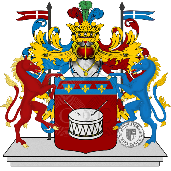 Wappen der Familie Tamburini