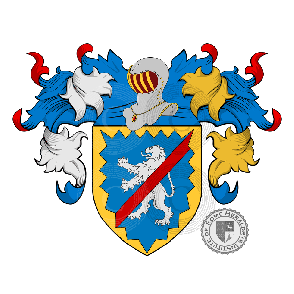 Coat of arms of family Monteleone