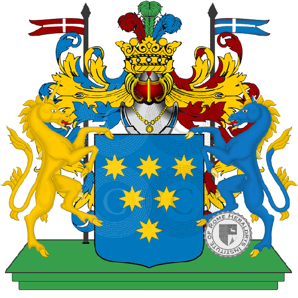 Coat of arms of family azzolini