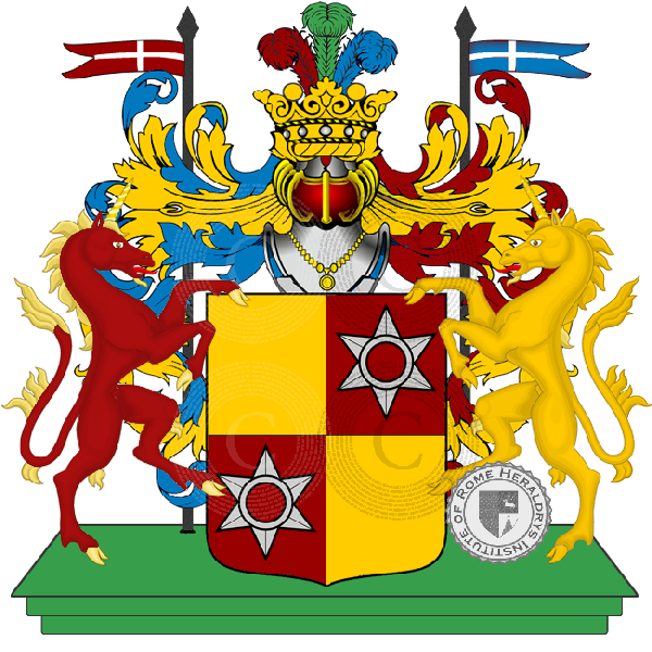 Coat of arms of family bombelli