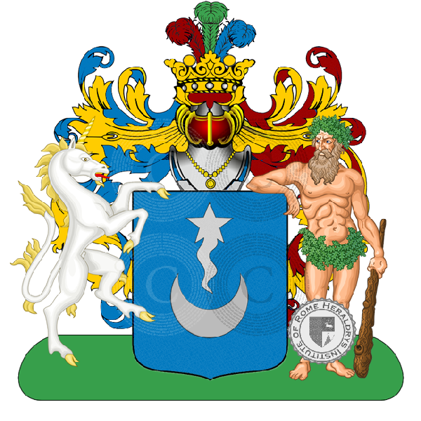 Coat of arms of family fabrizi
