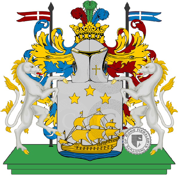 Coat of arms of family tamoglia
