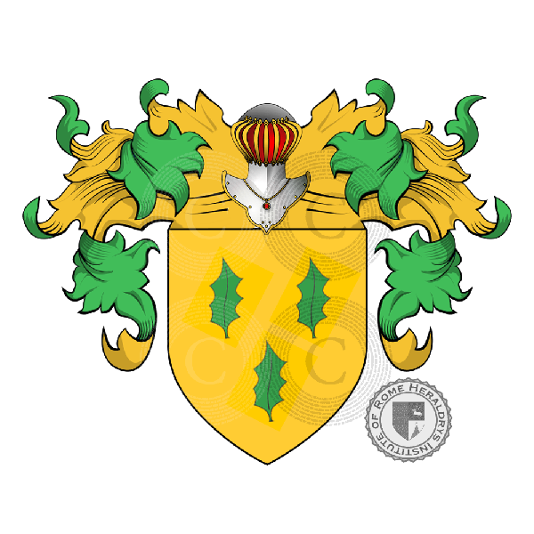 Coat of arms of family Faè
