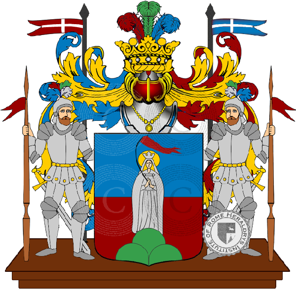 Wappen der Familie Vedova