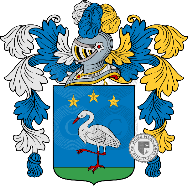 Coat of arms of family Garzetta