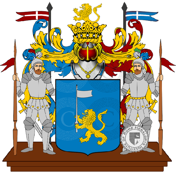 Coat of arms of family Fantoni