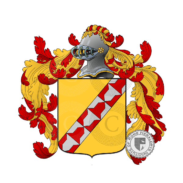 Coat of arms of family Tebaldi     (Pistoia)