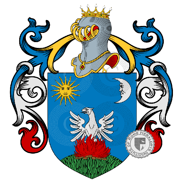 Wappen der Familie Magagnini