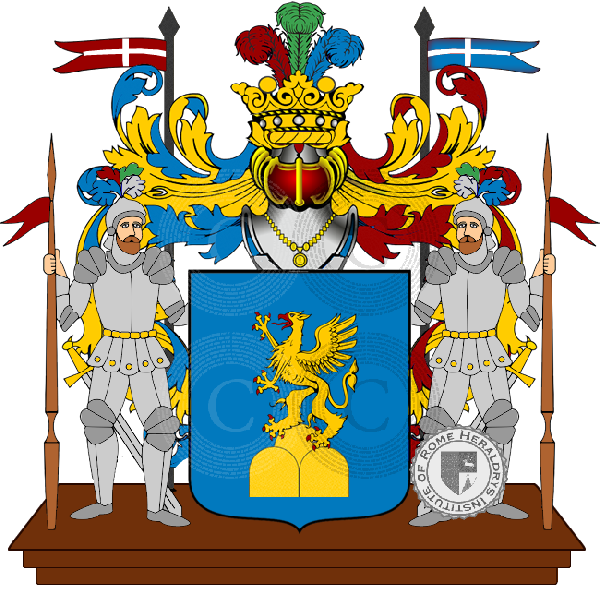 Coat of arms of family la ciura