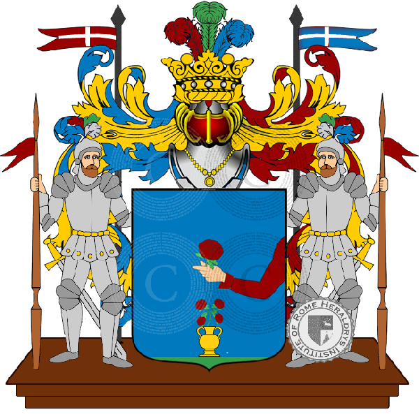 Wappen der Familie Giardini o Giardino (Bologna)