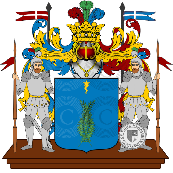 Coat of arms of family paci