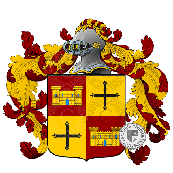 Coat of arms of family sevilla
