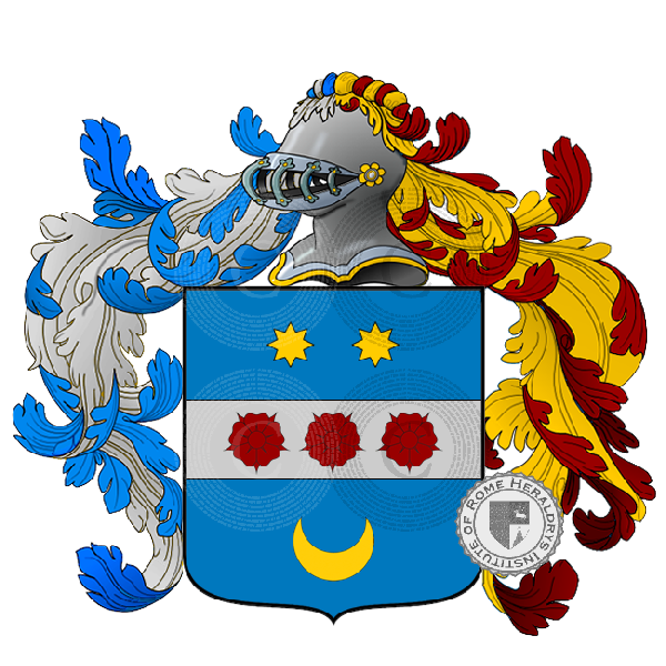 Coat of arms of family paula