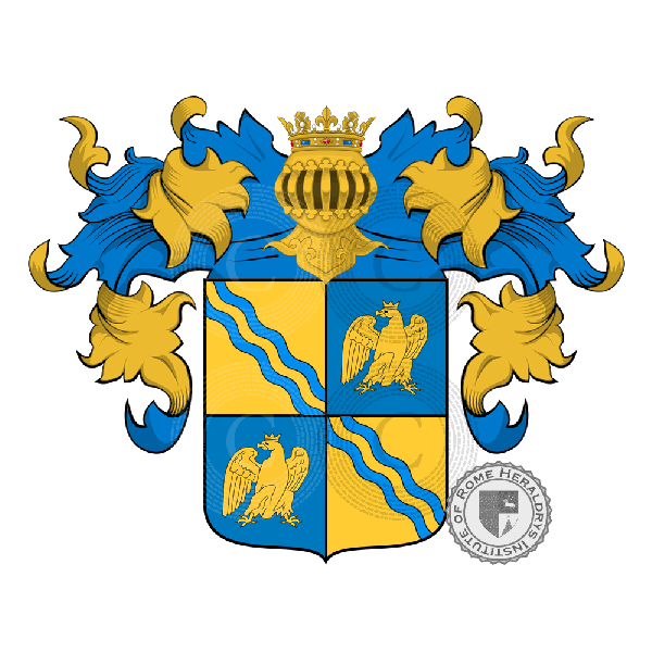 Escudo de la familia Caserta Caetani