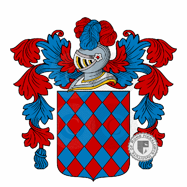 Coat of arms of family Ferracin