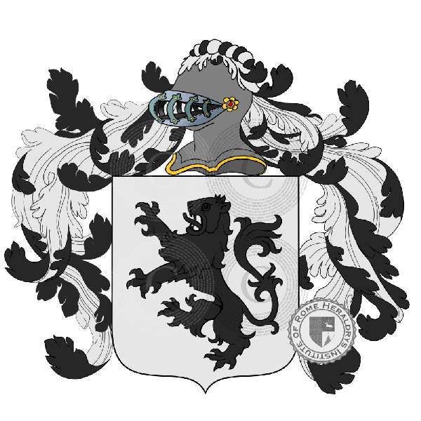 Coat of arms of family Noto