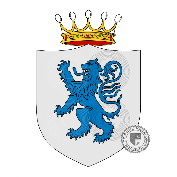 Coat of arms of family Nini