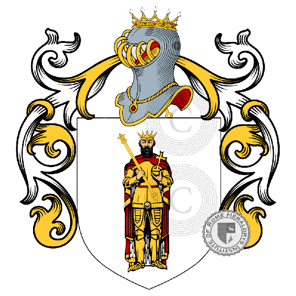 Coat of arms of family dal Re