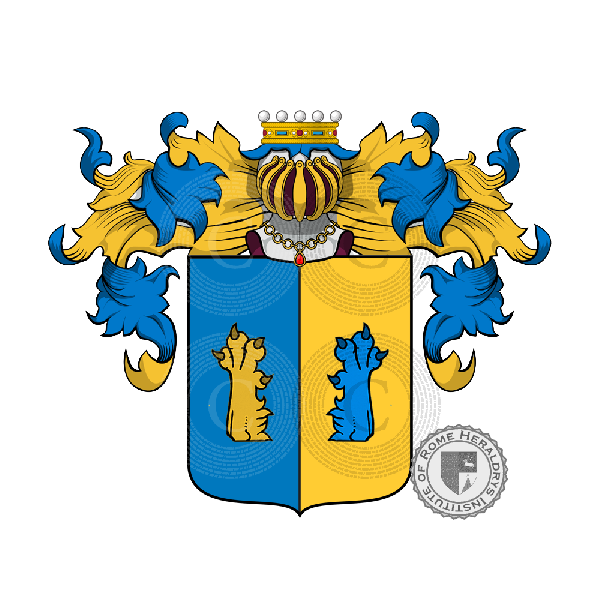 Coat of arms of family Blancati