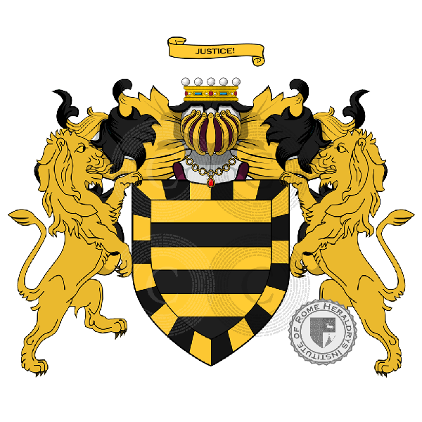 Escudo de la familia Seva (Piemonte)