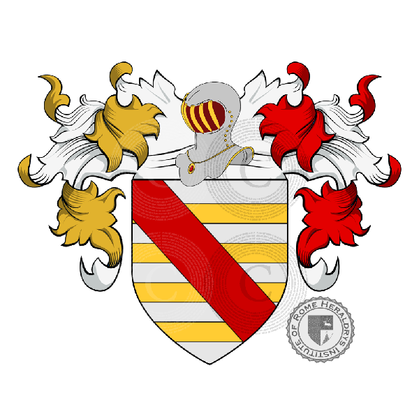 Wappen der Familie Turi, Turo, De Turo