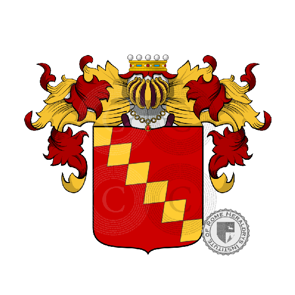 Coat of arms of family Bonizzi