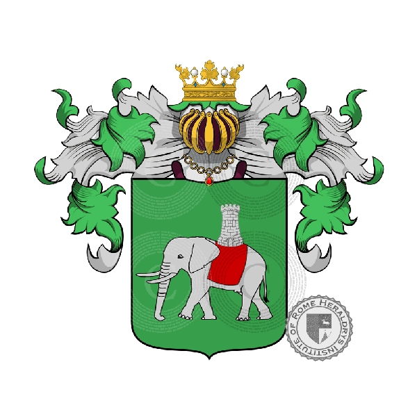 Coat of arms of family Melatti
