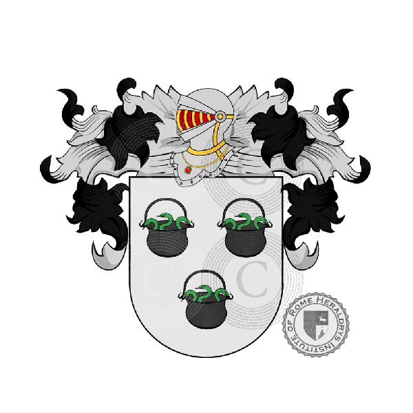 Coat of arms of family Terio