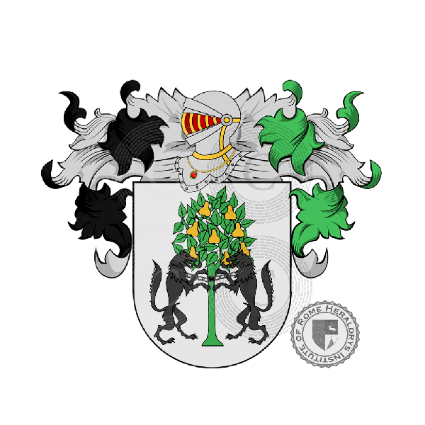 Coat of arms of family Perales
