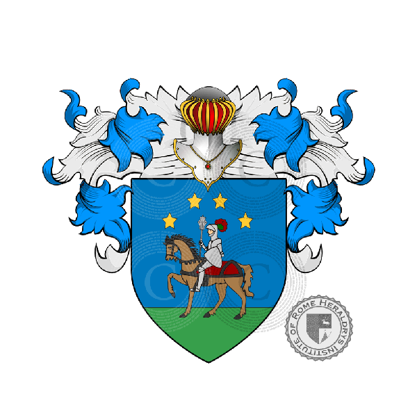 Wappen der Familie Cavalieri (Cento)