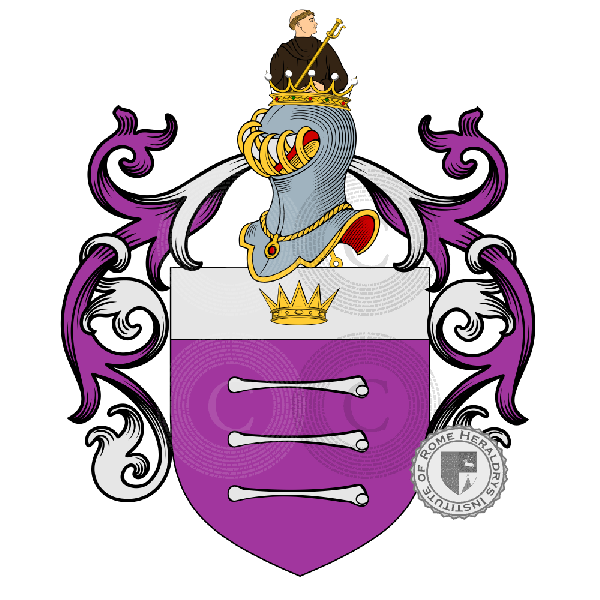 Coat of arms of family Pellegrino