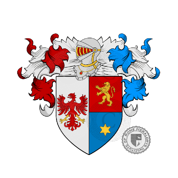 Escudo de la familia Moggio o Moggioli (Trentino)