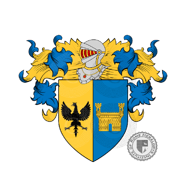 Coat of arms of family Merlini (Lodi)