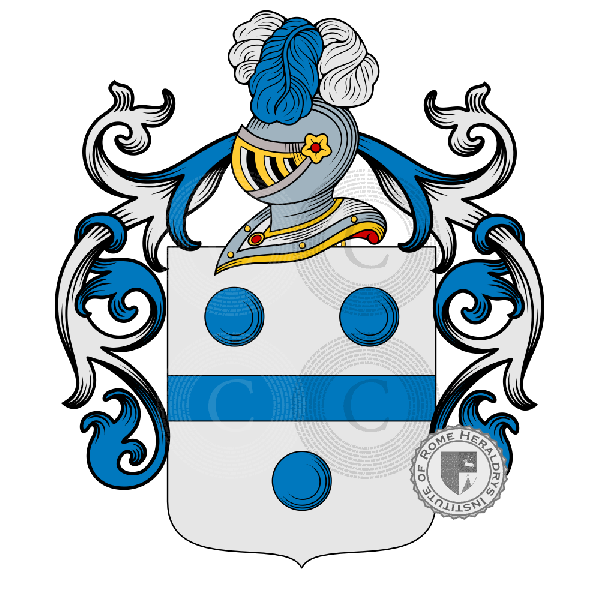 Coat of arms of family Scappaticci