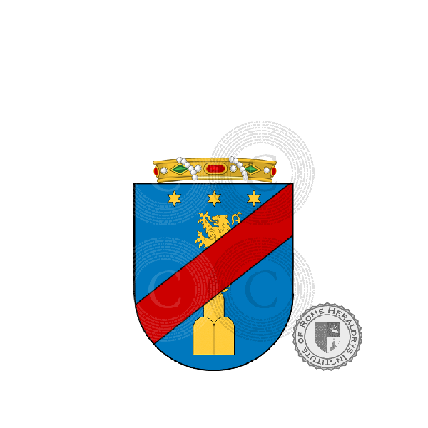 Coat of arms of family Secreti