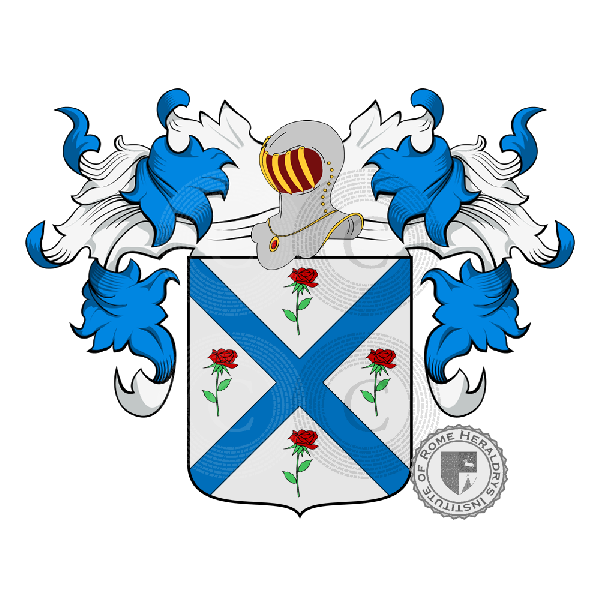 Coat of arms of family Fiorelli