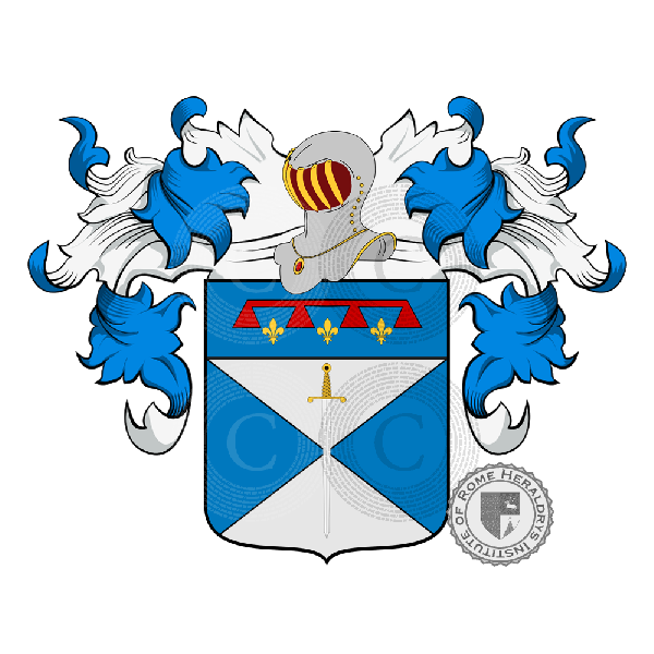 Coat of arms of family Bello o Dal Bello