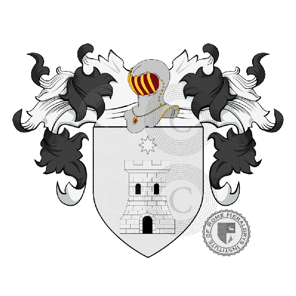 Escudo de la familia Baldacci