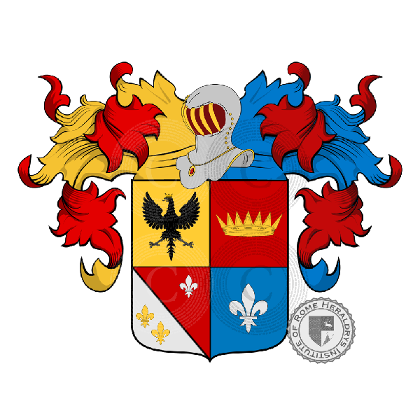 Coat of arms of family Franzani