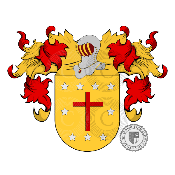 Coat of arms of family Mizzi