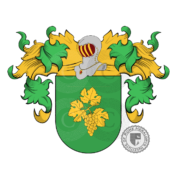 Coat of arms of family Brugal