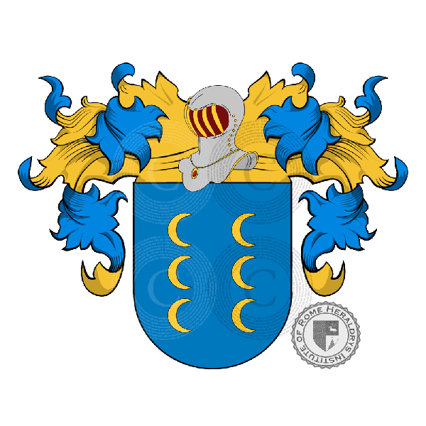 Coat of arms of family Meireles