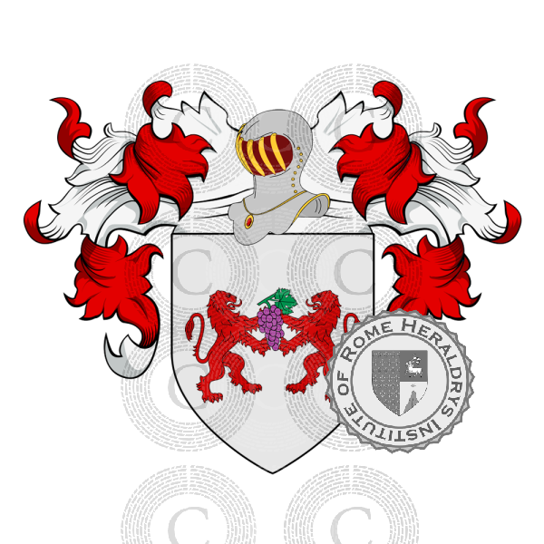 Coat of arms of family Tarcento
